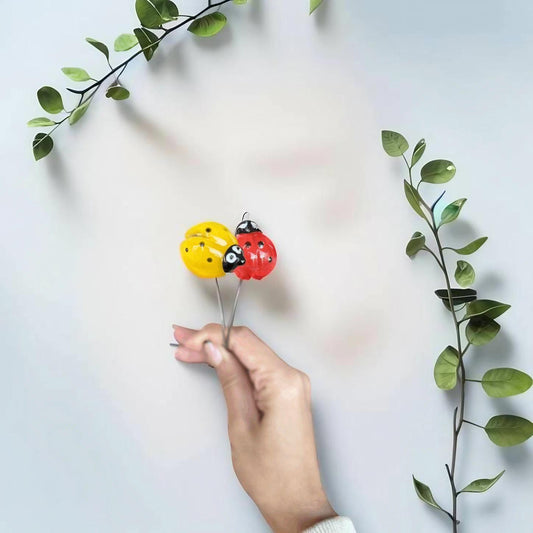 Ladybug Planter Stake